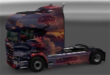 Scania RJL Fictional Skins Pack