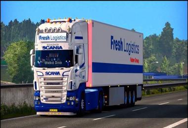 Scania RJL Fresh Logistics Skin