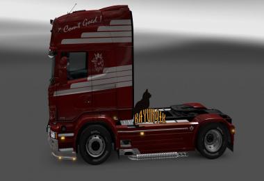 Scania R&S Topline red  Vaex skin 1.24