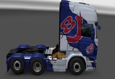 Scania R&S Topline Road Liner skin 1.24