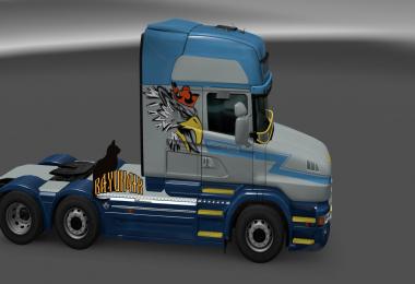 Scania T series Nordberghs skin 1.23