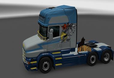 Scania T series Nordberghs skin 1.23