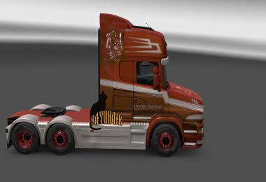 Scania T series Topline Ronny Ceusters skin 1.24