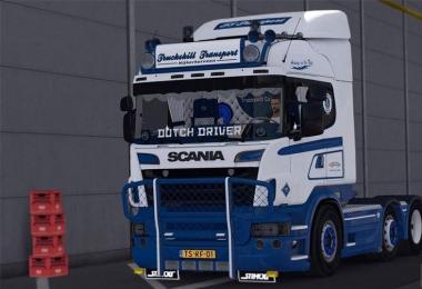 Scania Truckskill + trailer + flarepack