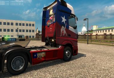 Skin Mercedes New Actros 2014 Chile 1.24.x
