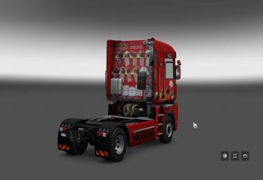 Skin Renault Magnum Red Box Nestle 1.24.x