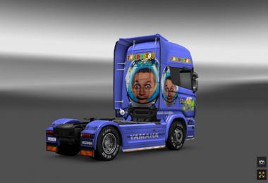 Skin Scania Valentino Rossi 1.24.x