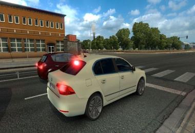 Skoda Superb AI Traffic