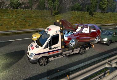 Spec Vehicles in traffic Tow trucks for 1.24.x