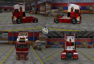 Volvo FH16 2012 & 2013 On the Sunset Skin