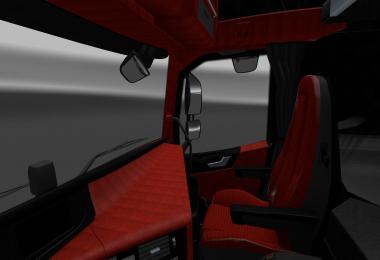 Volvo FH16 2012 Red/Black Interior v1