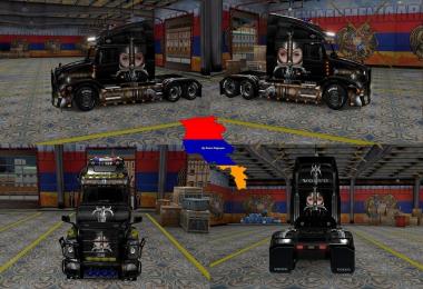 Volvo vnl 670 Warrior skin