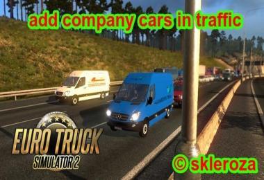 11 company cars in traffic v0.6