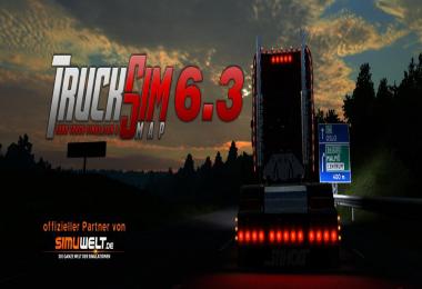 TruckSim Map v6.3.1 for Patch 1.24 Hotfix