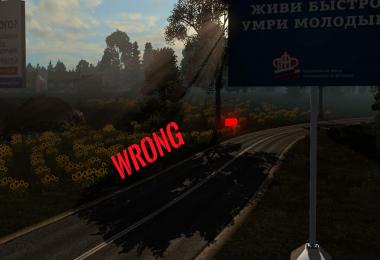 Dangerous turn lights fix others maps 1.24.x