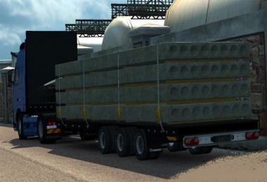 Krone platform trailer 1.24