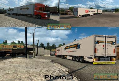 Pack Volvo FH 2012 Tandem (25 meters) V1.24