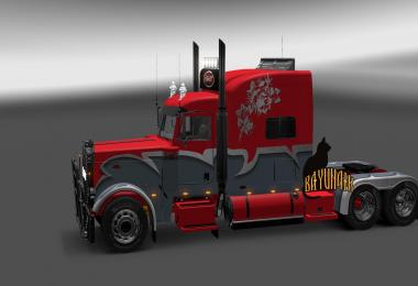 Peterbilt 389 Silver Rose skin 1.24