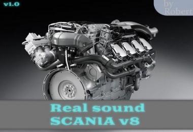 Real Scania V8 Sound