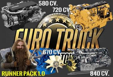 Runner Pack 1.0 Engines for all trucks Game 1.24