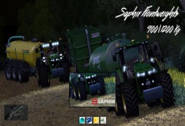 Saphir Frontweights 900 + 1200 Kg v1.0