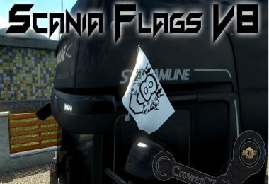 Scani V8 Flags Reworked 1.24