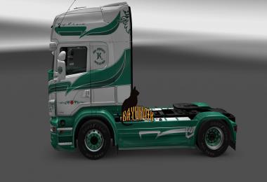 Scania R&S Topline Mc KNIGHT skin 1.24