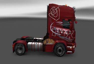 Scania R&S Topline  Vanhooren Xavier skin 1.24