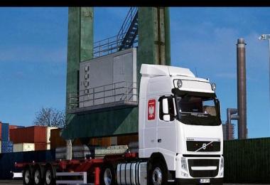 Volvo FH 13 Globetrotter + Container Platform