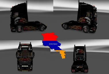 Volvo FH 2012 2013 Skull 2016 Skin