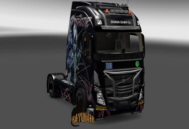 Volvo FH16 by Ohaha Predator skin 1.24