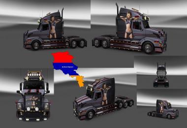 Volvo vnl 670 candice swanepoel skin