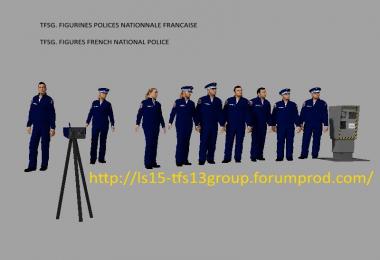 ZORLAC FIGURINES POLICE NATIONNALE TFSG