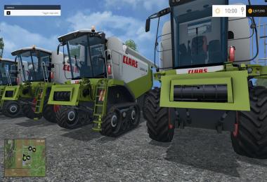 Claas lexion 580/600 pack v1.6