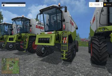 Claas lexion 580/600 pack v1.6