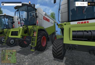 Claas lexion 580/600 pack v1.6