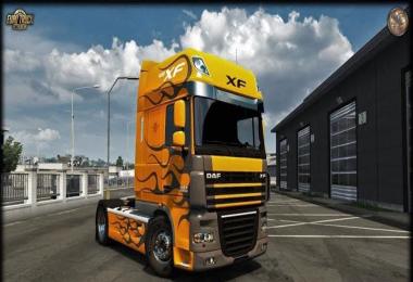 DAF XF105 Paintable