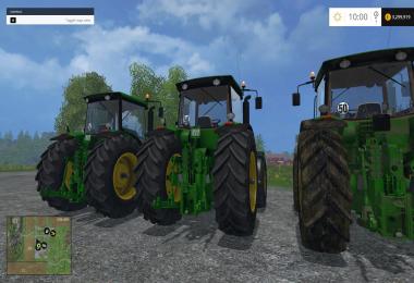 JOHN DEERE 8530 Pack v1.0