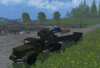 Magirus Deutz Jupiter tractor with semi-trailer v1.1