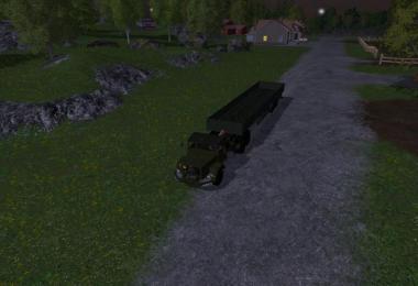 Magirus Deutz Jupiter tractor with semi-trailer v1.1