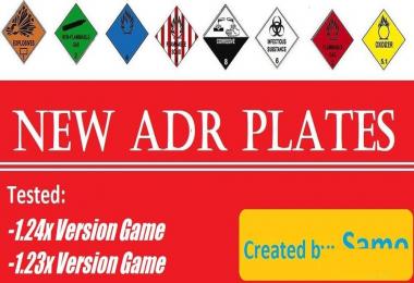 New ADR Plates v1.2