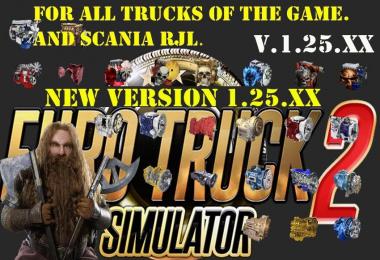 Powerful engines Pack 10 + 14 transmissions v3.0