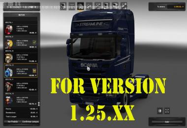 Powerful engines Pack 10 + 14 transmissions v3.0