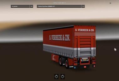 Scania R440 Streamline S.Verbeek & Pacton Trailer 1.24 - 1.25