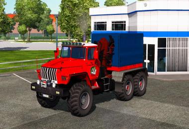 Ural 43202 + Interior + Trailer v3.4