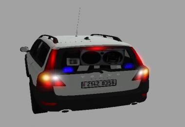 Volvo V70 Radar embarque gendarmerie v1