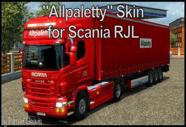 Allpaletty Skin for Scania RJL v1