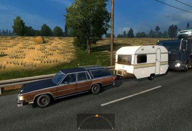 Cars with trailers in AI Traffic for ETS2 1.25.x