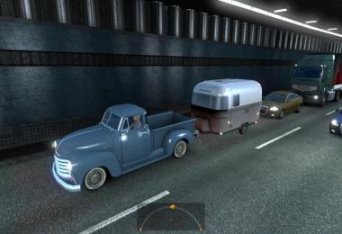 Cars with trailers in AI Traffic for ETS2 1.25.x