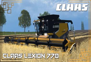 Claas Lexion 770 / 770 Terra Trac FS15 v1.0